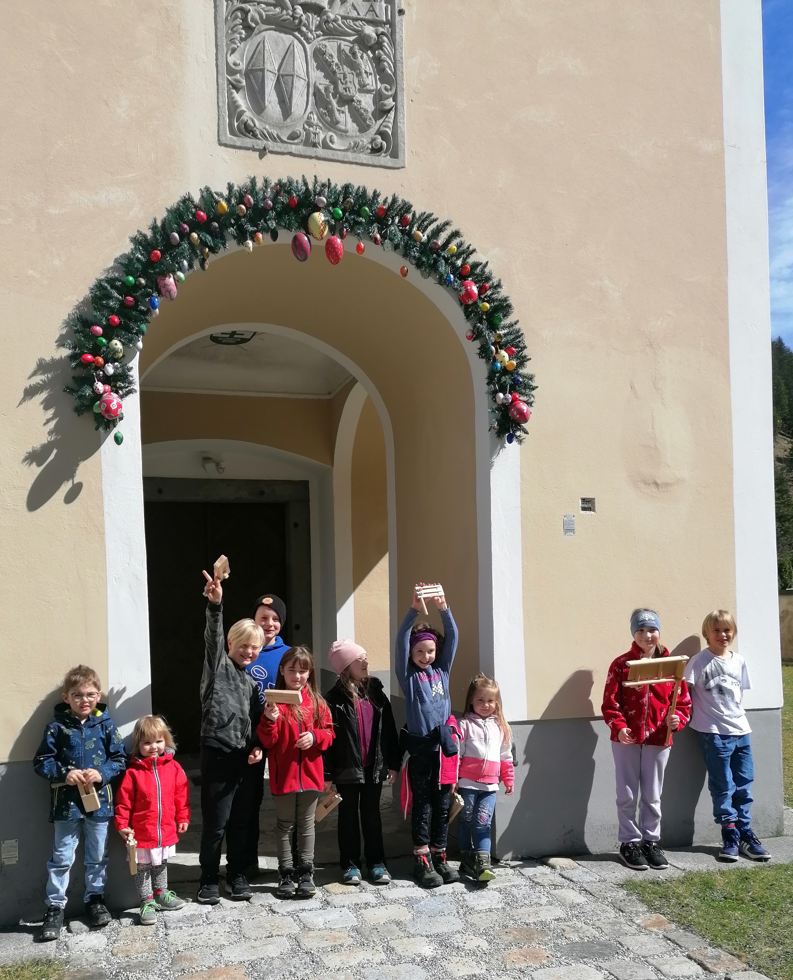 Pfarre Wildalpen / Loretta Kain/ Daniela Stenitzer Ratschen 2024